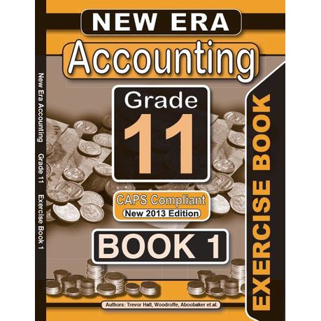 Accounting grade 11 exercise (2 x books)
